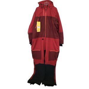 Ski-Doo Snowmobile 440932 Mens BC Kona One-Piece Suit Size XL Red Snowmobile